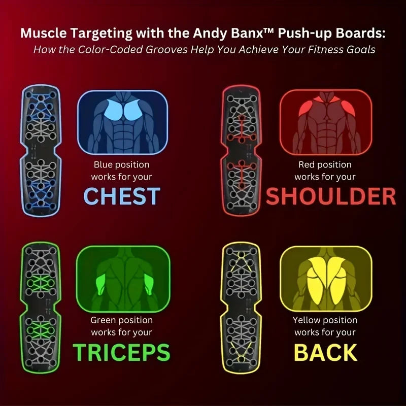 Liegestützbrett stärkt Brust und Bauch. Robustes Design